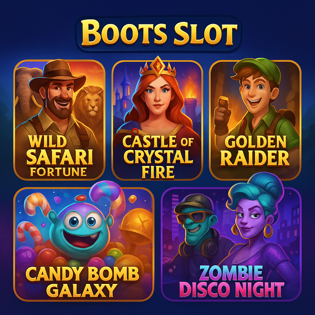 BootsSlot เปิดประตูสู่โลกสล็อตแฟนตาซี